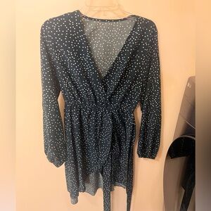 Green Polka Dot Dress